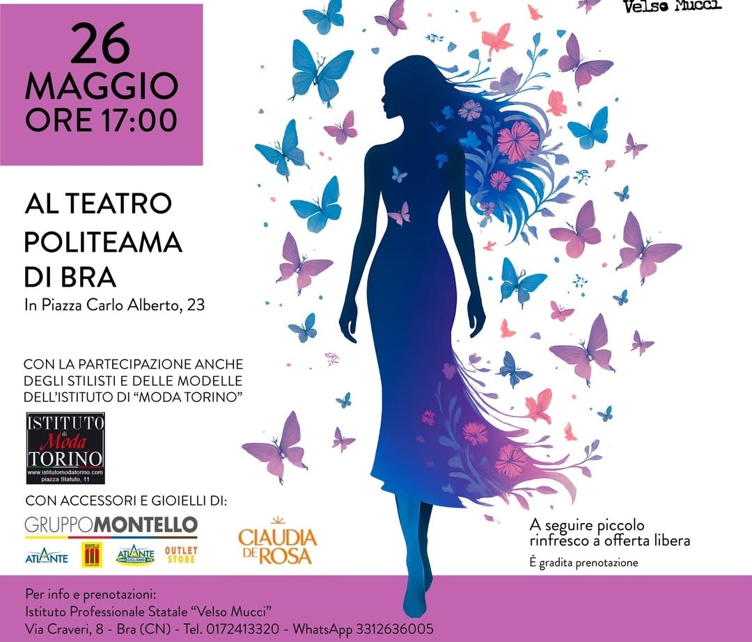 Istituto velso Mucci Bea, sfilata Claudia De Rosa Jewelry