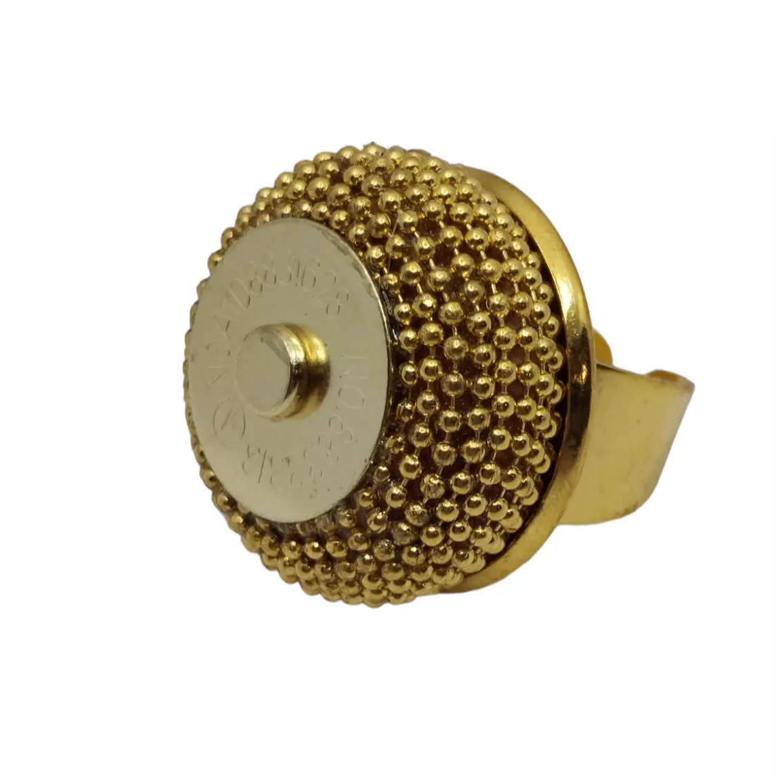 anello chunky calamita, collezione gioielli calamita, anello statement