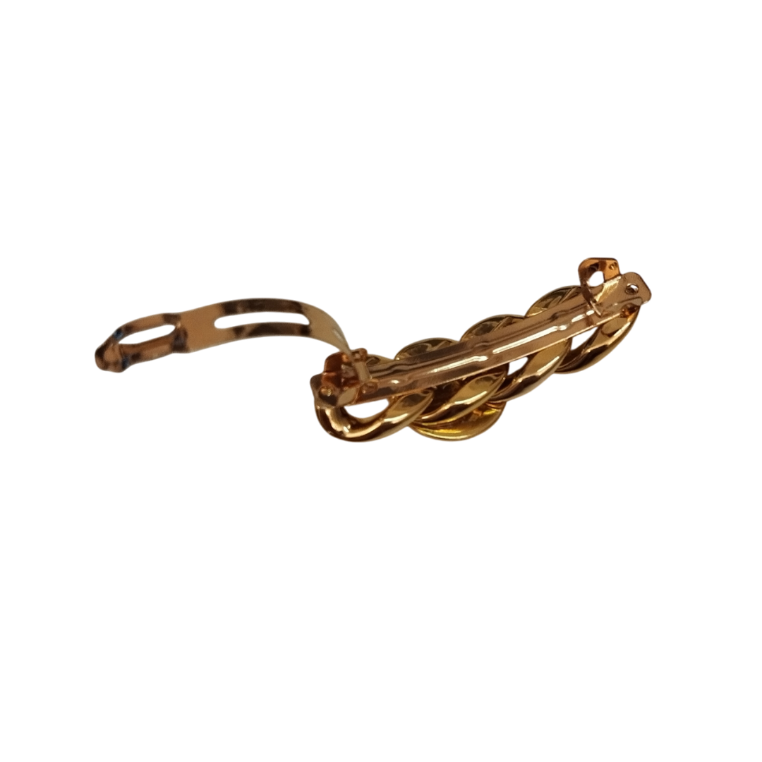 FERMAGLIO CALAMITA CATENA GOLD - Fermagli per Capelli