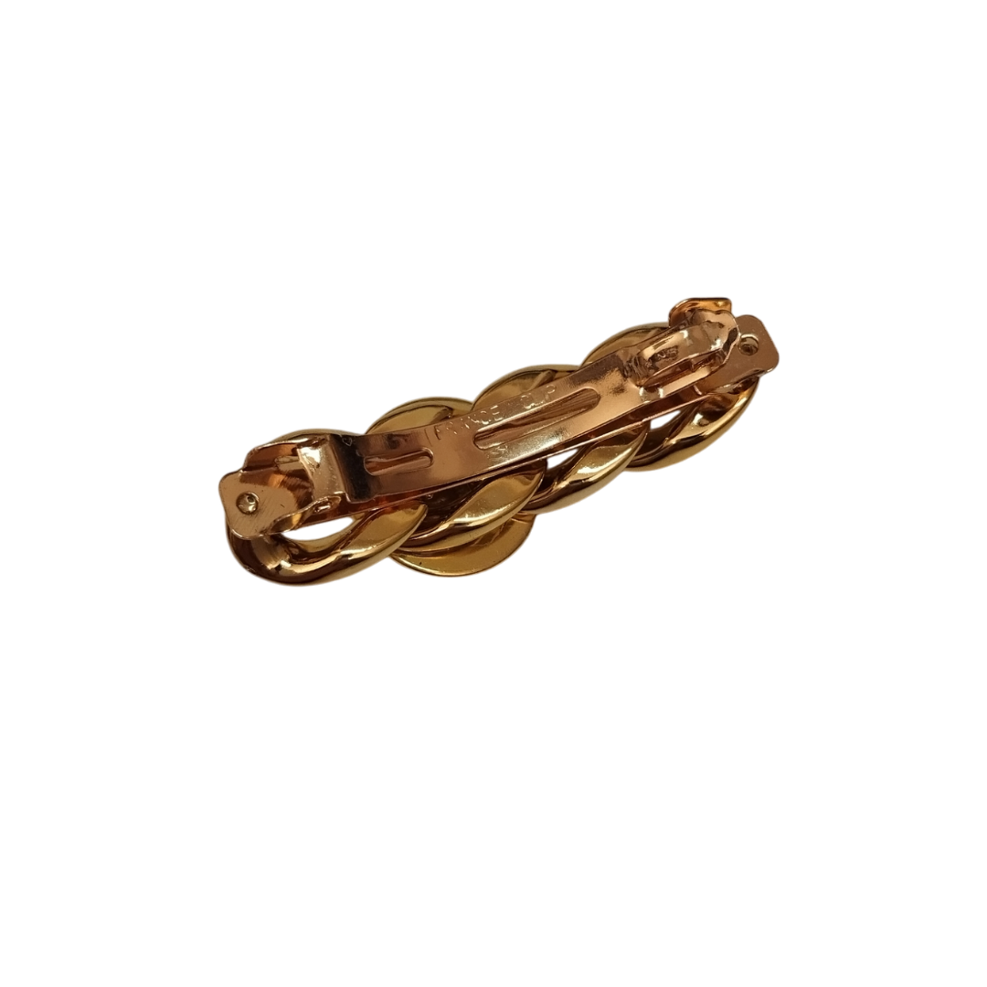 FERMAGLIO CALAMITA CATENA GOLD - Fermagli per Capelli