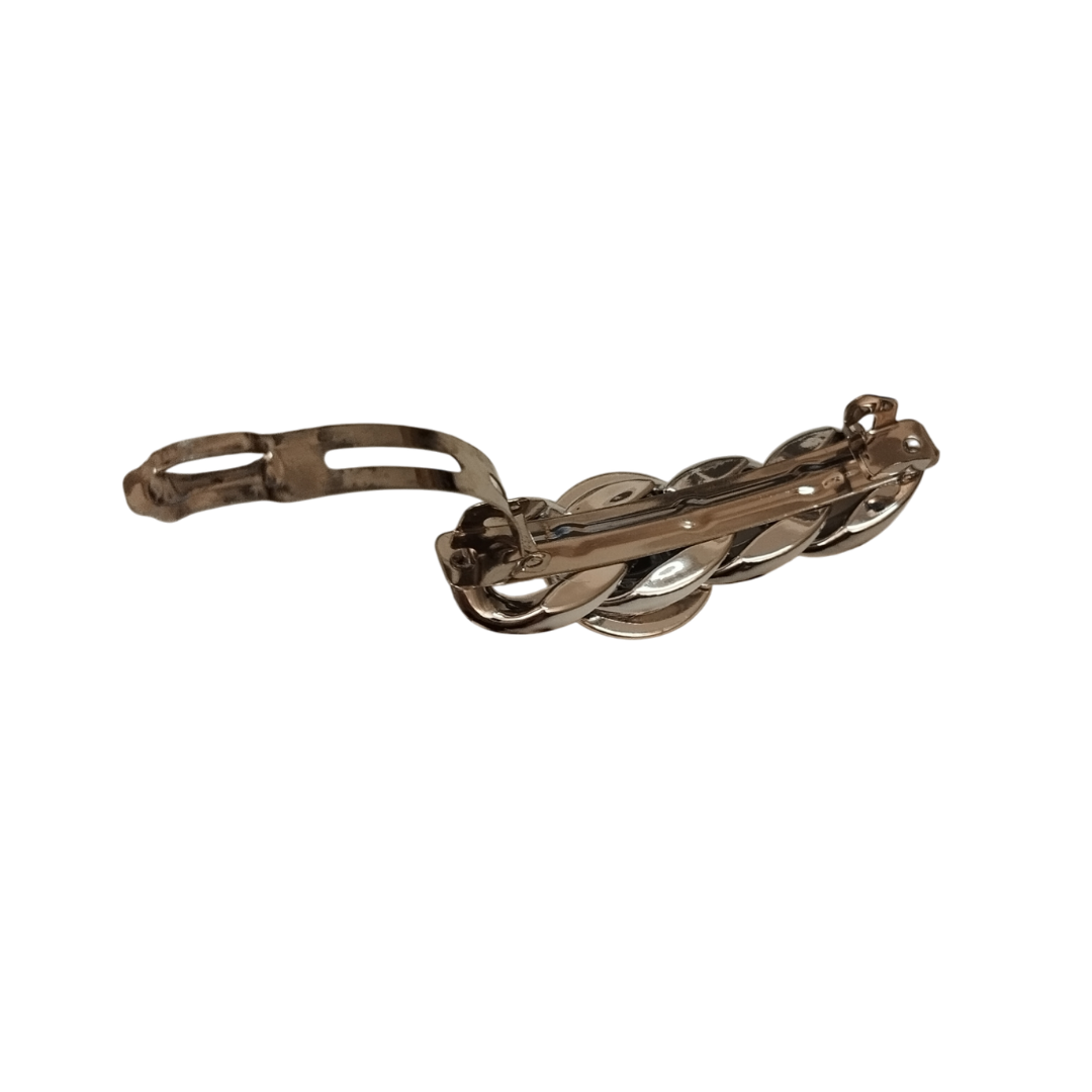 FERMAGLIO CALAMITA CATENA SILVER - Fermagli per Capelli