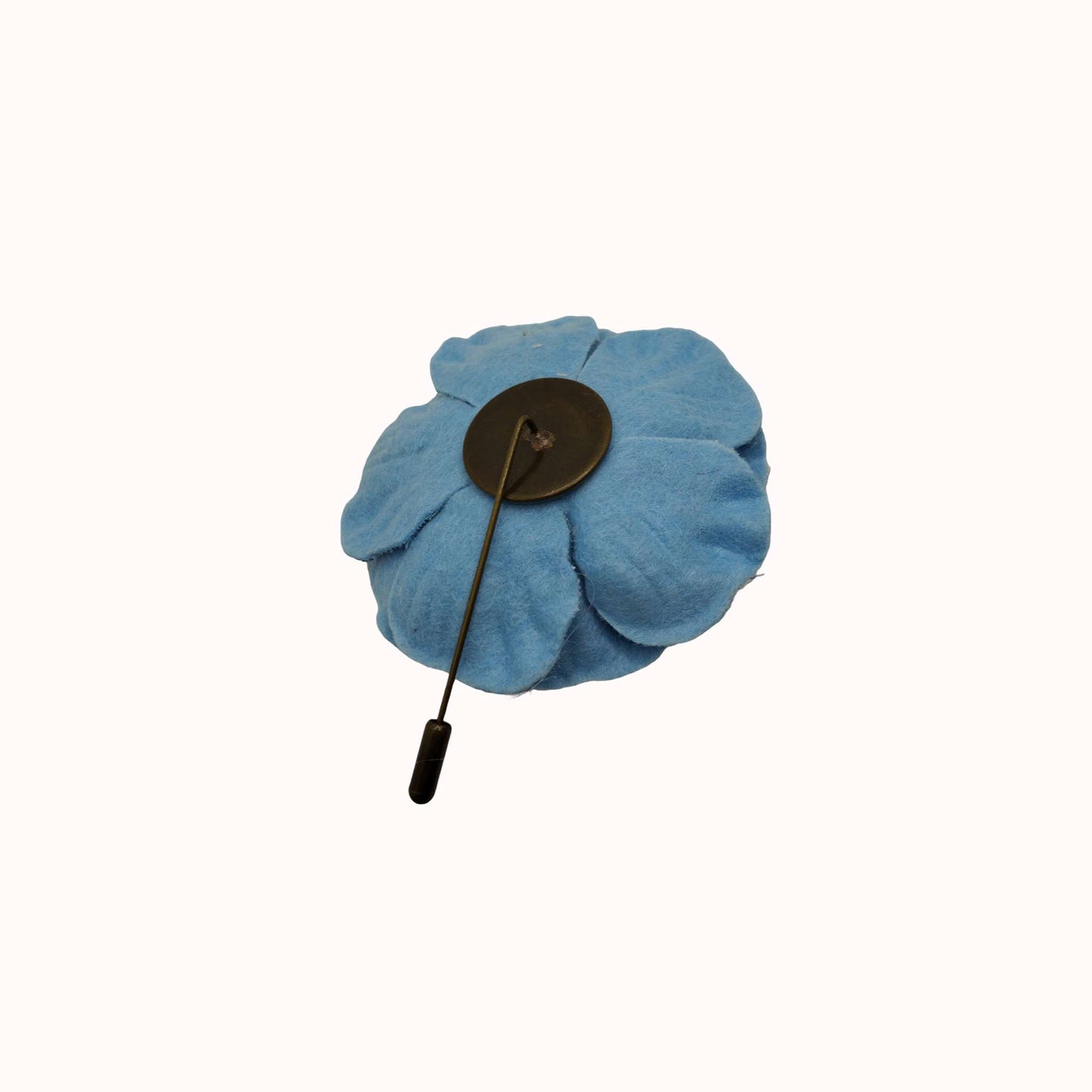 SPILLA CALAMITA DENIM ROSE - Spilla Calamita