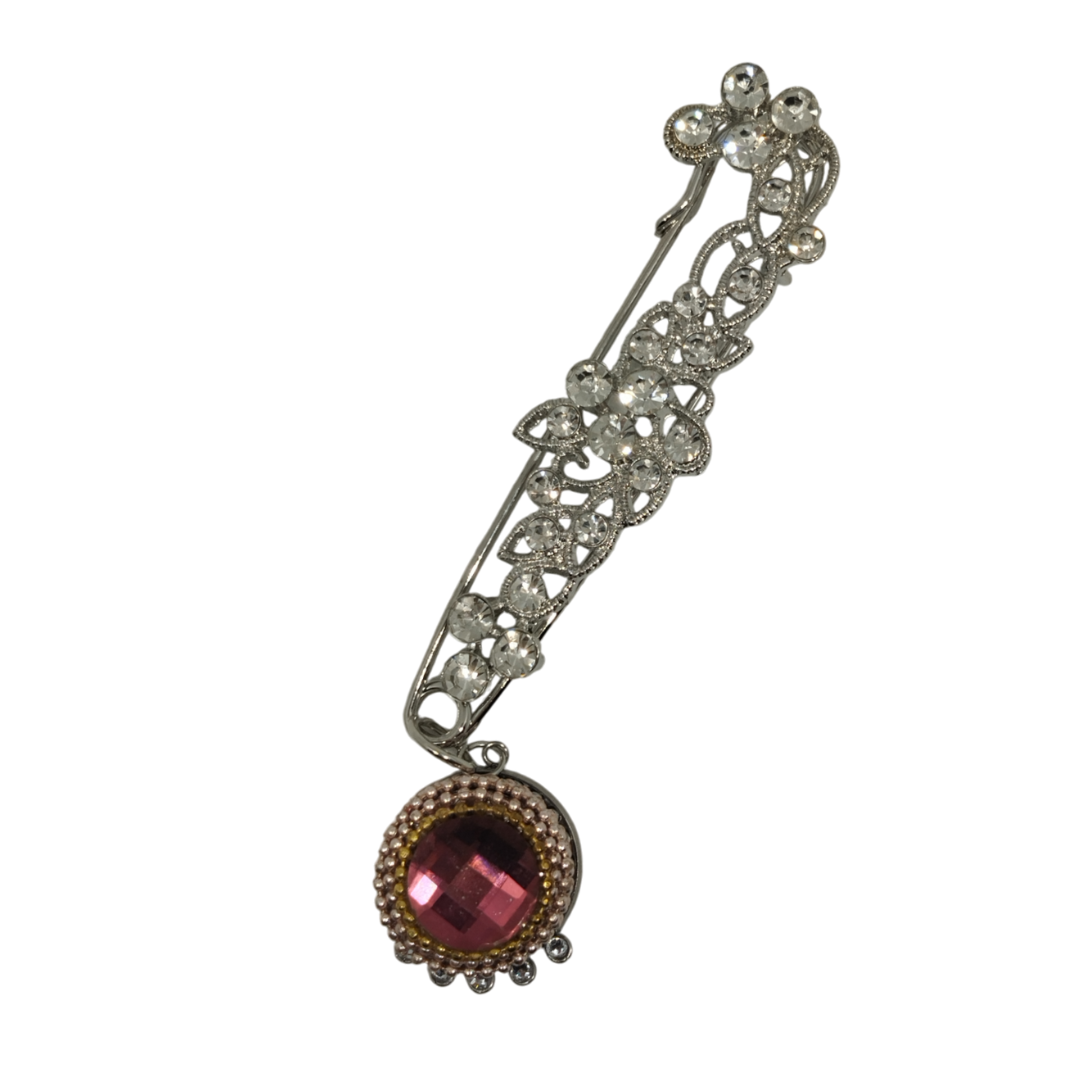 SPILLA CALAMITA CRYSTAL - Spilla Calamita