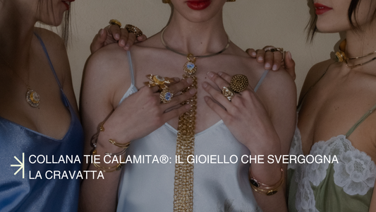 Collana Tie Cravatta di Claudia De Rosa Jewelry 