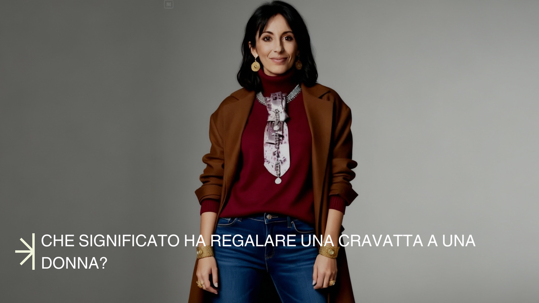 Che significato ha regalare una cravatta a una donna?