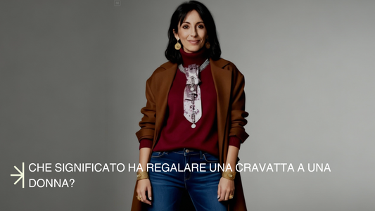 Che significato ha regalare una cravatta a una donna?