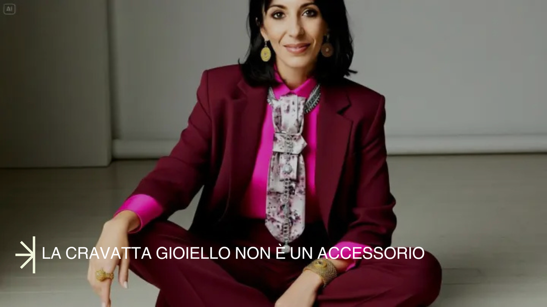 La Cravatta Gioiello non è un accessorio
