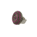 ANELLO ROCKABILLY METALLIC FUCSIA - Anelli Rockabilly