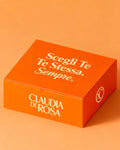 Mistery Box Membership Claudia De Rosa jewelry con motto Scegli Te Stessa Semore