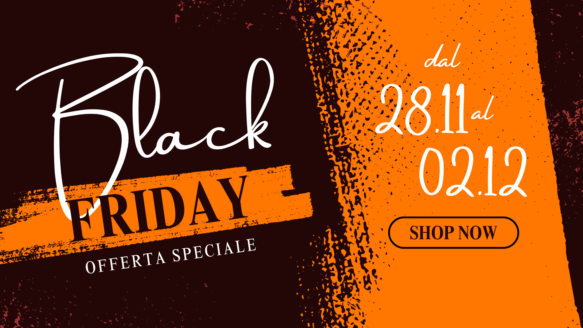 banner offerta promo Black Friday 2025 di Claudia De Rosa Jewelry