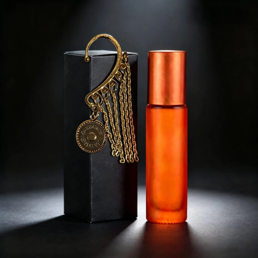 Set Profumo + Earcuff Medusa by Claudia De Rosa Jewelry