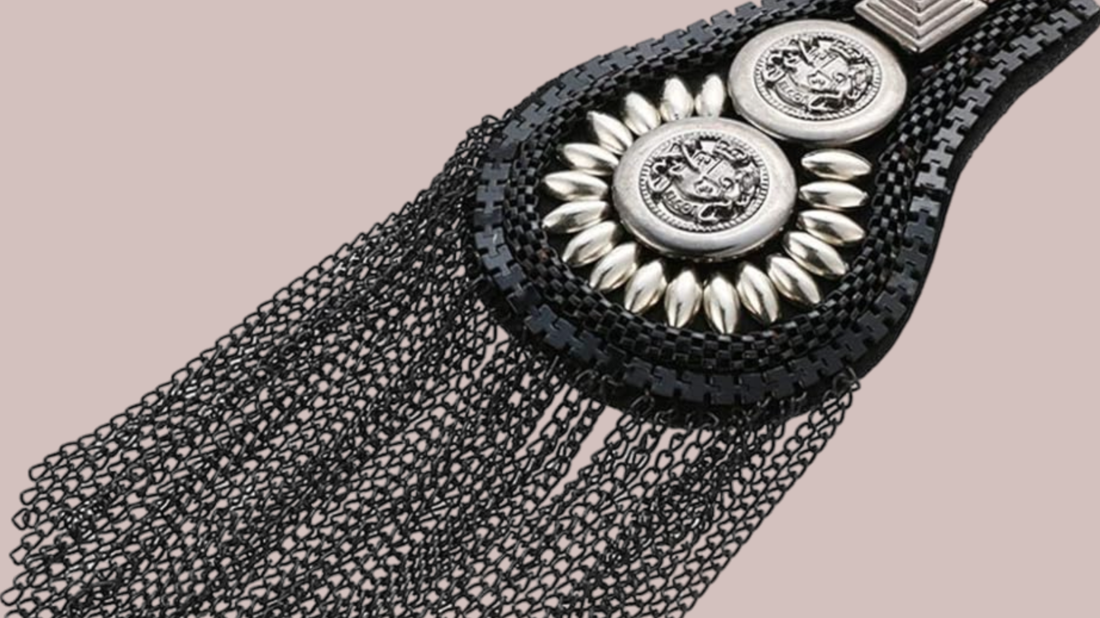 collana cravatta donna collezione Mannish FW25