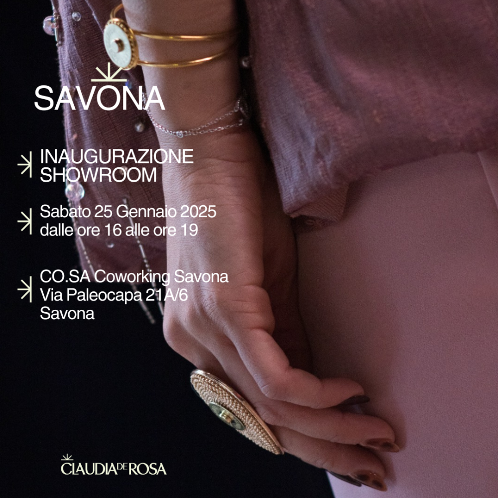 inaugurazione showroom-claudia de rosa jewerly_savona